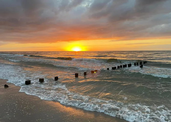 Ostseeperle - Pool, Sauna, 2 Bikes Apartamento Dziwnów
