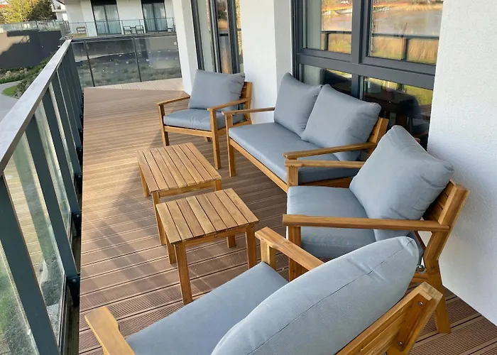 Ostseeperle - Pool, Sauna, 2 Bikes Apartamento Dziwnów