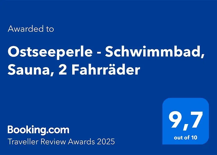Ostseeperle - Pool, Sauna, 2 Bikes Dziwnów